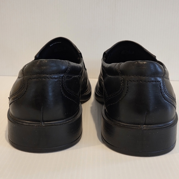 ECCO Helsinki Men\'s Slip On Comfort Dress Shoes Size EU 47 US 13 Black Leather main image 5